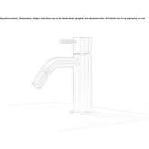 Stainless steel bidet faucet Lipova