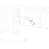 Countertop bidet faucet Stropkov