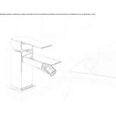 Single lever bidet faucet Lemgo