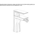 Bidet faucet with swivel spout Albias