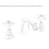 3-hole countertop bidet faucet Pelplin