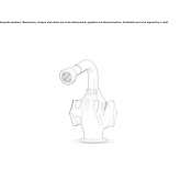 Stainless steel countertop bidet faucet, 1-hole Sonico