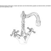 Countertop bidet faucet with aerator Beecroft