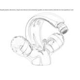 Countertop bidet faucet with 1 hole Kroeslin