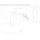 Countertop bidet faucet Stropkov