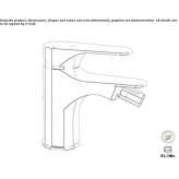 Bidet faucet with swivel spout Pisco