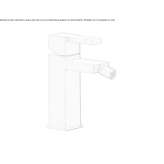 Bidet faucet with swivel spout Balin