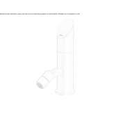 Countertop stainless steel bidet faucet with swivel spout Tobosi