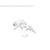 1-hole countertop bidet faucet Mantinos