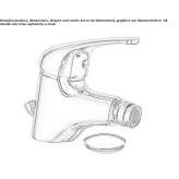 Single lever bidet faucet Tomochic