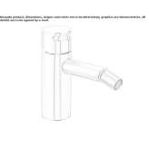 Countertop stainless steel bidet faucet with swivel spout Barkaroe