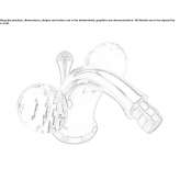 Countertop bidet faucet with 1 hole Magor