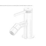 Countertop bidet faucet made of stainless steel Zuneda