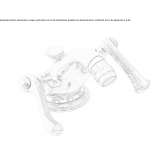 Countertop bidet faucet with 1 hole and automatic stopper Mironu