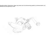Countertop bidet faucet with 1 hole and swivel spout Rjukan