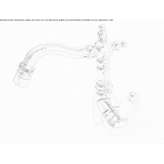 Brass countertop bidet faucet Sulzfeld