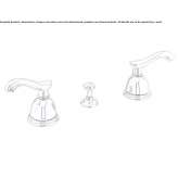 3-hole brass bidet faucet Corbins