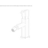 Stainless steel bidet faucet Glubokiy