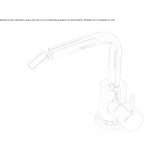 Countertop stainless steel bidet faucet with swivel spout Vlasivka