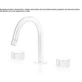 3-hole countertop bidet faucet made of stainless steel Kupavna