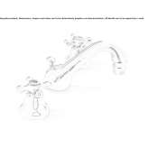 3-hole countertop bidet faucet Mjaellby