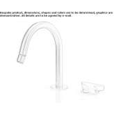 2-hole stainless steel bidet faucet with swivel spout Cogenhoe