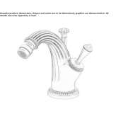 Single lever bidet faucet Ingria