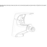 Countertop bidet faucet with an aerator Egham