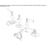 Set of a 4-hole concealed bathtub with a shower head Zamostea