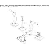 Set of a 4-hole concealed bathtub with a shower head Zamostea