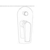 Brass bath/shower faucet Mykanow