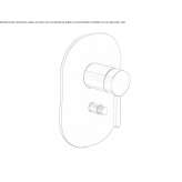 Bathtub faucet / shower faucet Kamyshla