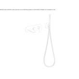 Wall-mounted bathtub faucet with a shower hand Mystic