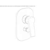 Bathtub faucet / shower faucet Elmas