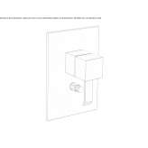Bathtub faucet / shower faucet Hervias