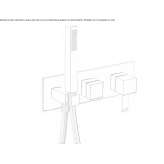 Bathtub faucet / shower faucet Hervias