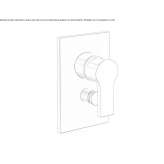 Bathtub faucet / shower faucet Ferez