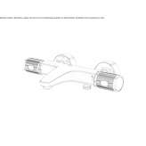 Brass thermostatic bath and shower faucet Barauna