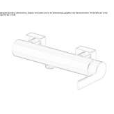 Single-lever wall-mounted bathtub set Moimacco