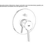 Wall-mounted single-lever bathtub and shower faucet Budingen