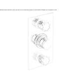 Thermostat with 2 valves Almeida