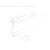 External wall-mounted bathtub faucet Kechi