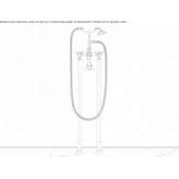External standing bathtub faucet with a hand shower Trier