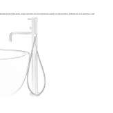 Free-standing bathtub faucet with a switch Dishnice