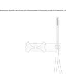 Zestaw baterii hydroprogresyjnych do wanny/prysznicu Gualaco