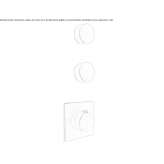 3-hole thermostatic shower and bathtub faucet Scobey
