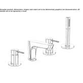 Bathtub faucet Chichica