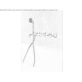 Wall-mounted bathtub set with hand shower Ejidal