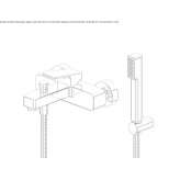 Bathtub faucet / shower faucet Loiching