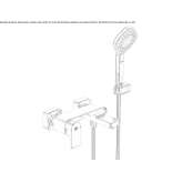 External single-lever bathtub faucet Registro